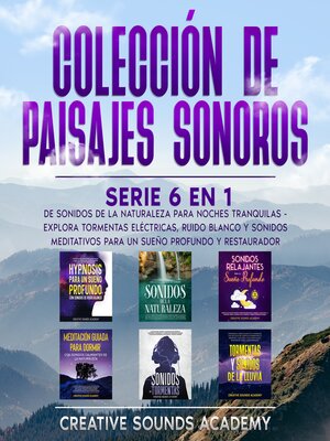 cover image of Colección de paisajes sonoros